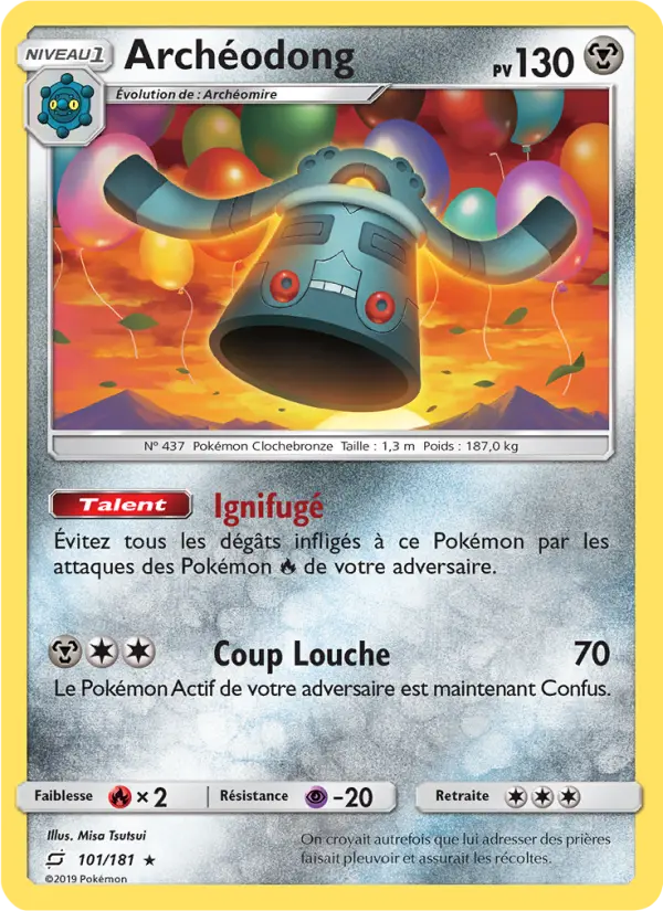 Archéodong — carte 101 de l’extension Duo de Choc