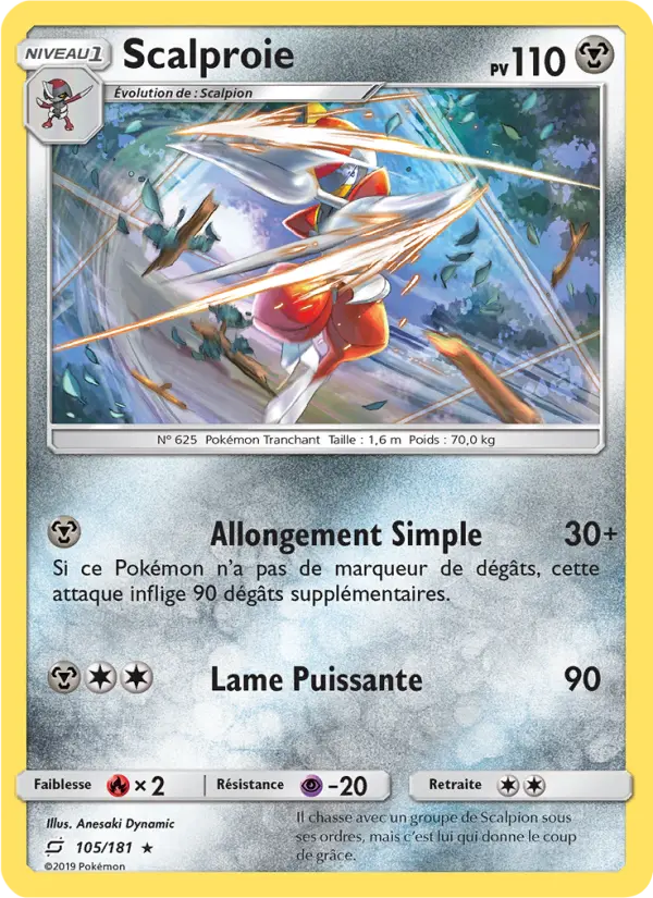 Scalproie — carte 105 de l’extension Duo de Choc