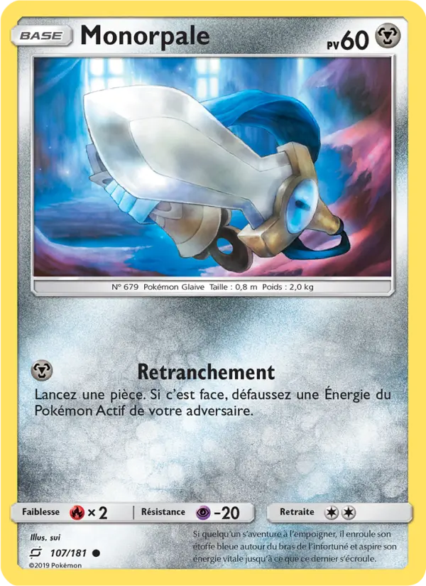 Monorpale — carte 107 de l’extension Duo de Choc