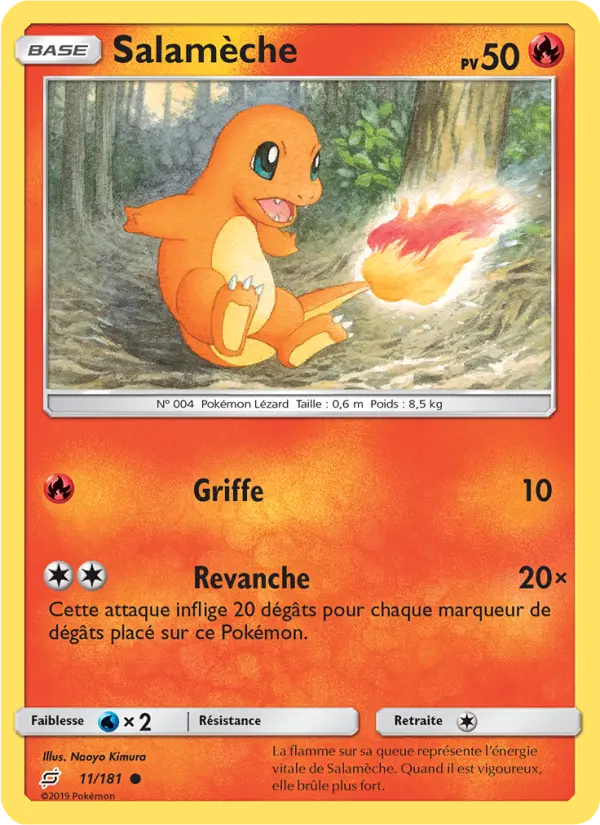 Salamèche — carte 11 de l’extension Duo de Choc