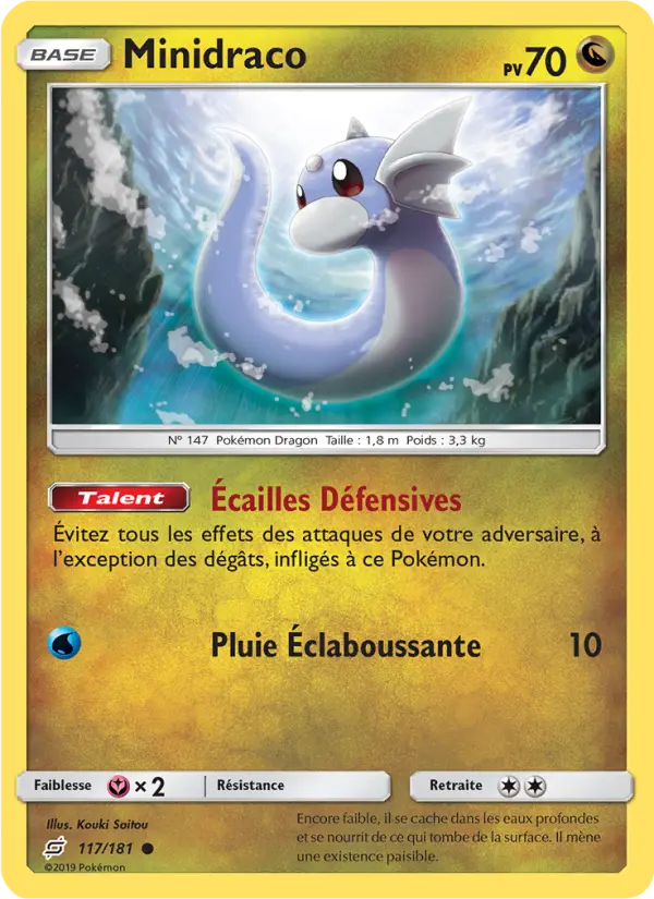 Minidraco — carte 117 de l’extension Duo de Choc