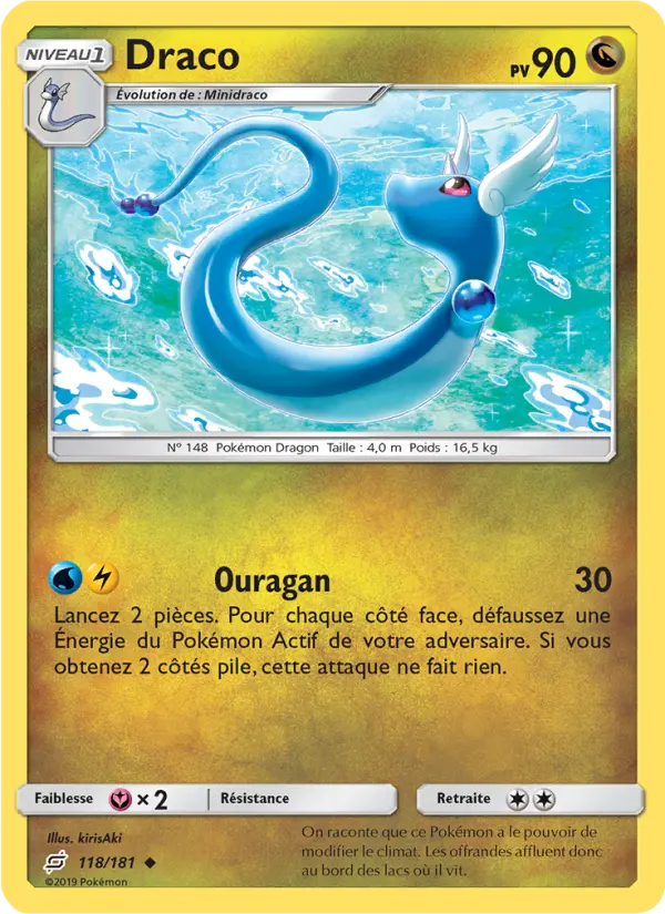 Draco — carte 118 de l’extension Duo de Choc