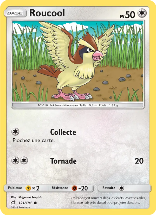 Roucool — carte 121 de l’extension Duo de Choc