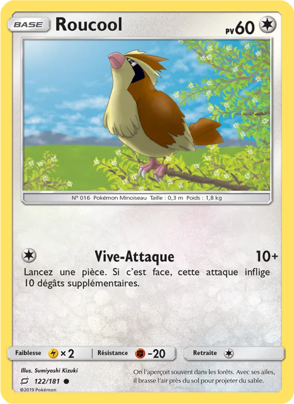 Roucool — carte 122 de l’extension Duo de Choc