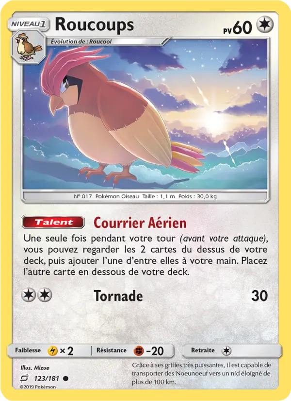 Roucoups — carte 123 de l’extension Duo de Choc