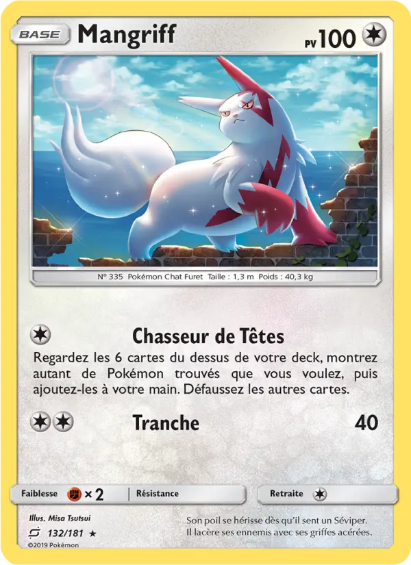 Mangriff — carte 132 de l’extension Duo de Choc