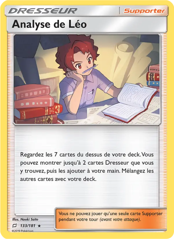 Analyse de Léo — carte 133 de l’extension Duo de Choc
