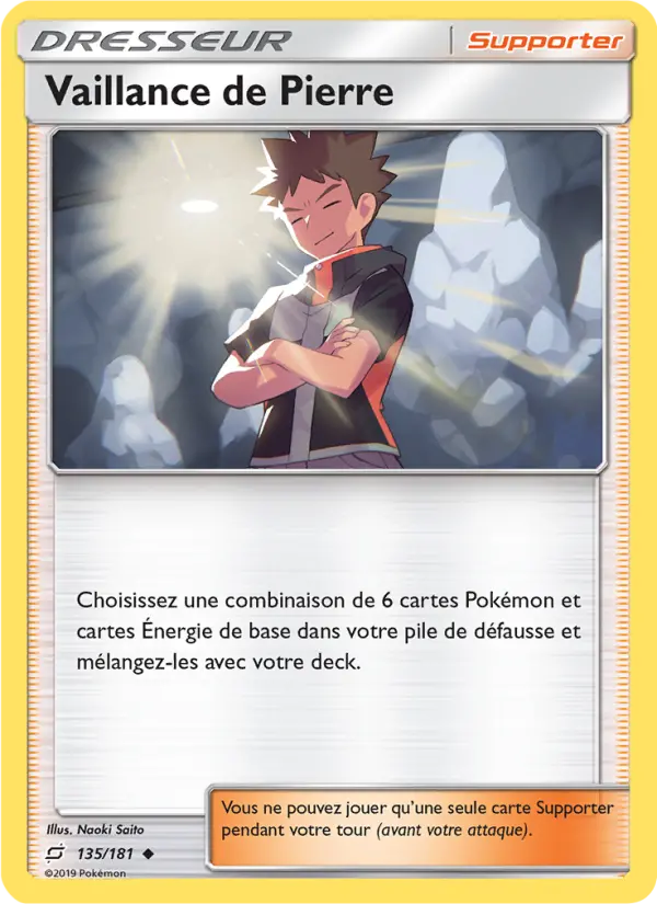 Vaillance de Pierre — carte 135 de l’extension Duo de Choc