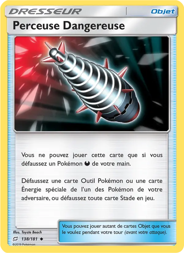 Perceuse Dangereuse — carte 138 de l’extension Duo de Choc