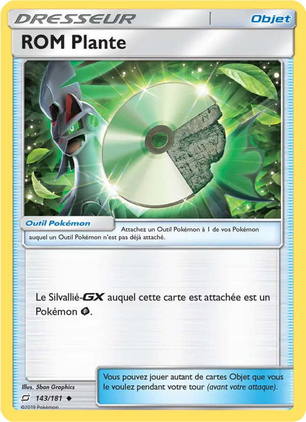 ROM Plante — carte 143 de l’extension Duo de Choc
