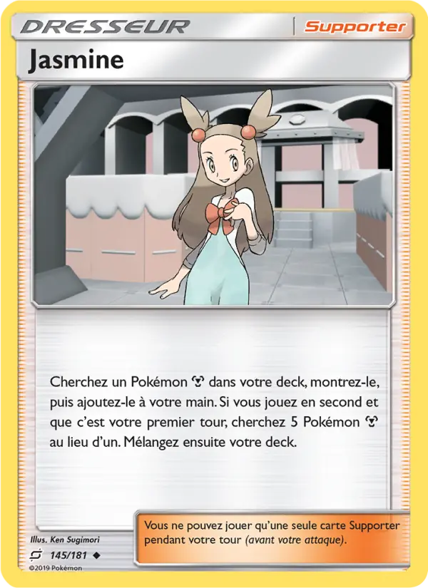 Jasmine — carte 145 de l’extension Duo de Choc