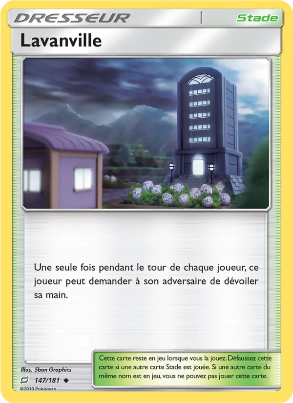 Lavanville — carte 147 de l’extension Duo de Choc