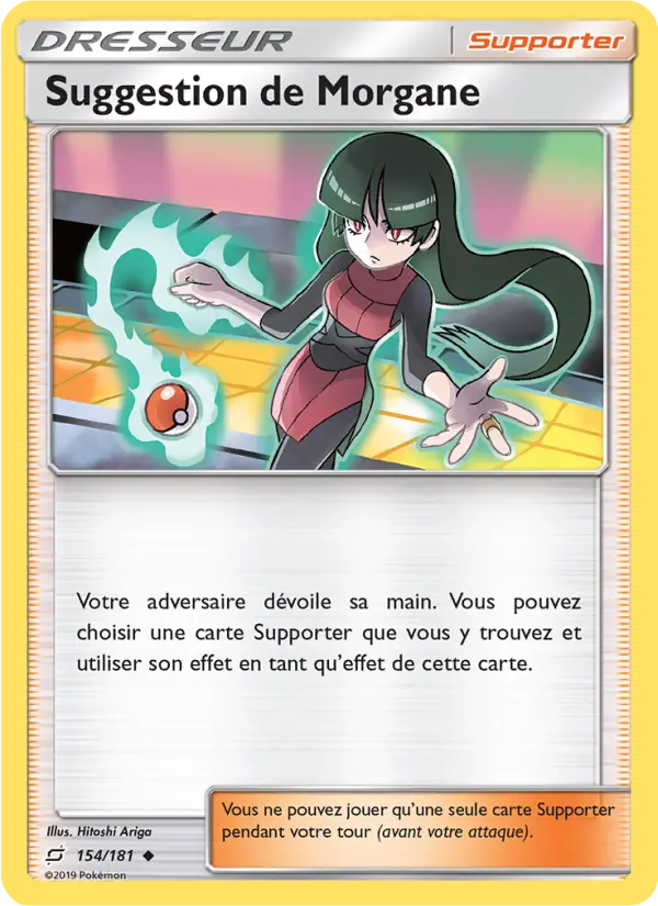 Suggestion de Morgane — carte 154 de l’extension Duo de Choc