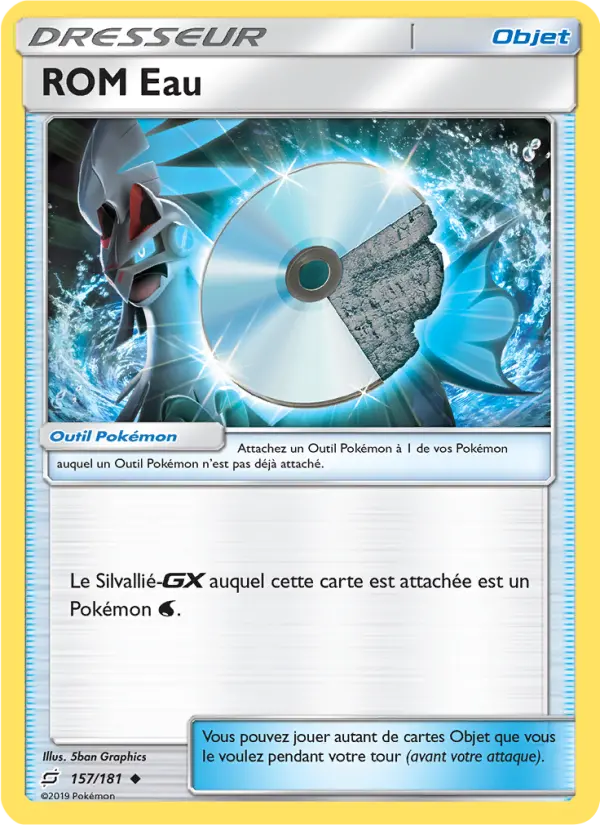 ROM Eau — carte 157 de l’extension Duo de Choc