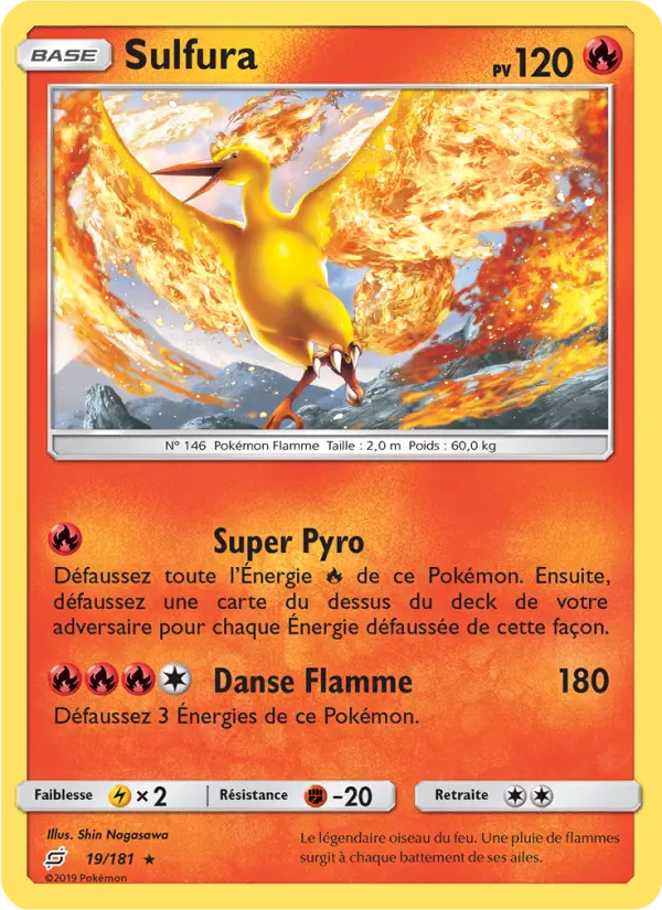 Sulfura — carte 19 de l’extension Duo de Choc