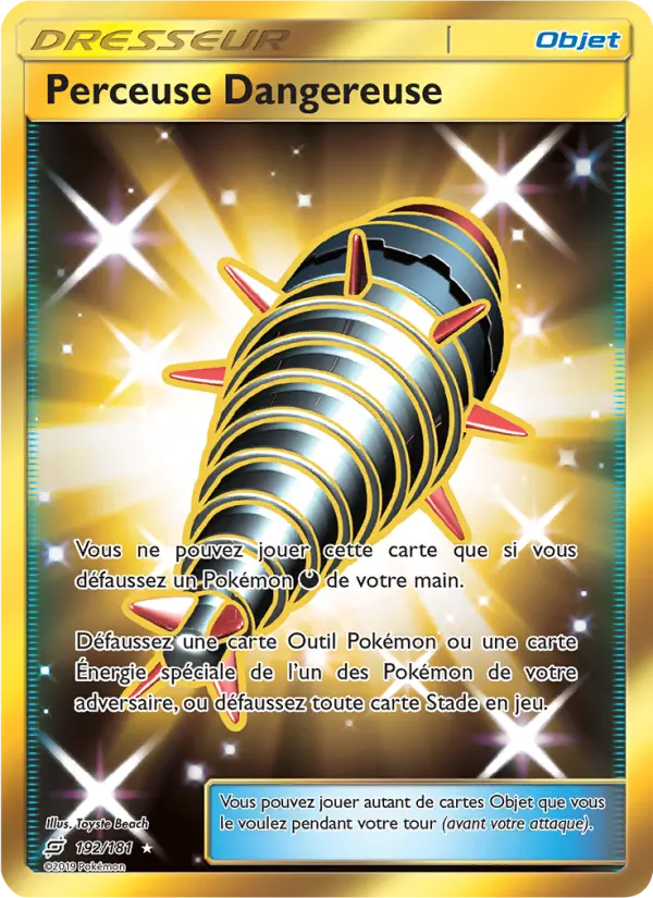 Perceuse Dangereuse — carte 192 de l’extension Duo de Choc