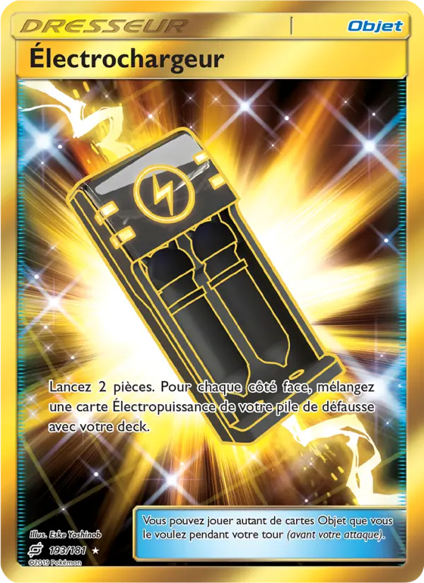 Électrochargeur — carte 193 de l’extension Duo de Choc