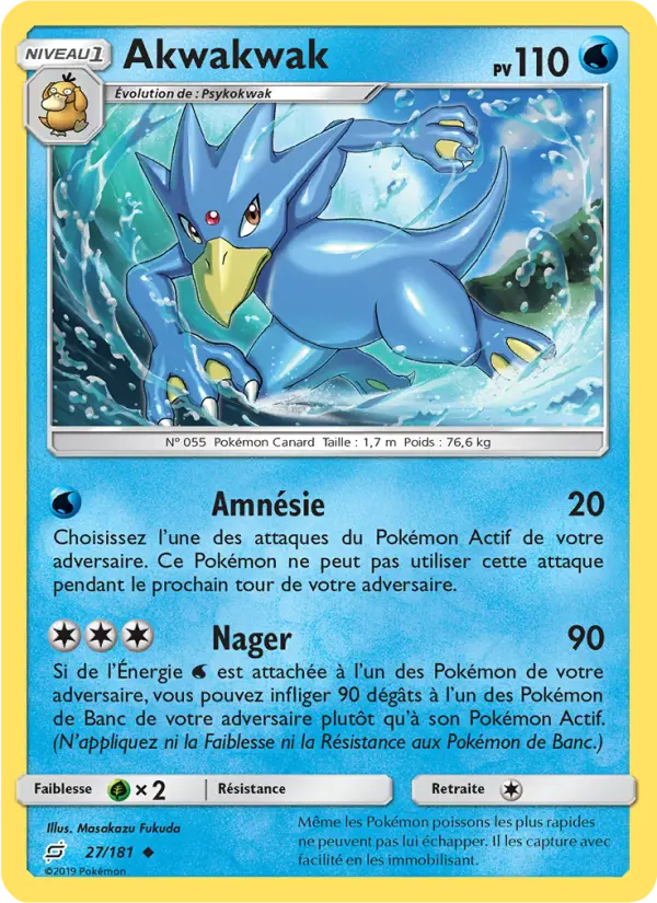 Akwakwak — carte 27 de l’extension Duo de Choc