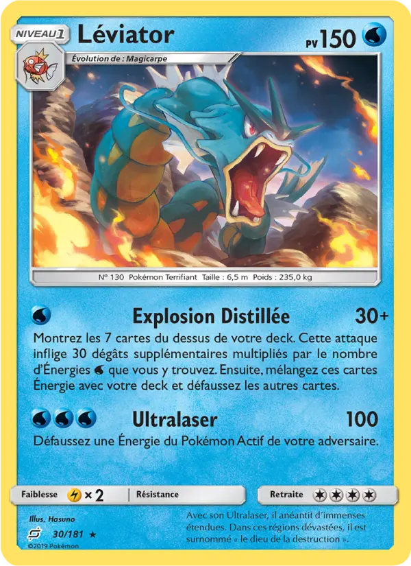 Léviator — carte 30 de l’extension Duo de Choc