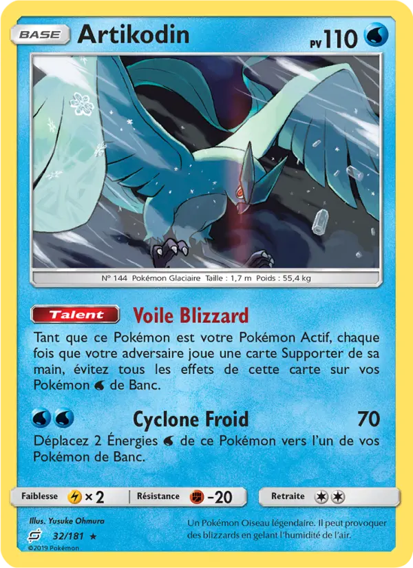 Artikodin — carte 32 de l’extension Duo de Choc
