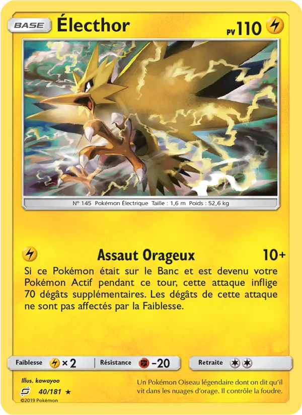 Électhor — carte 40 de l’extension Duo de Choc