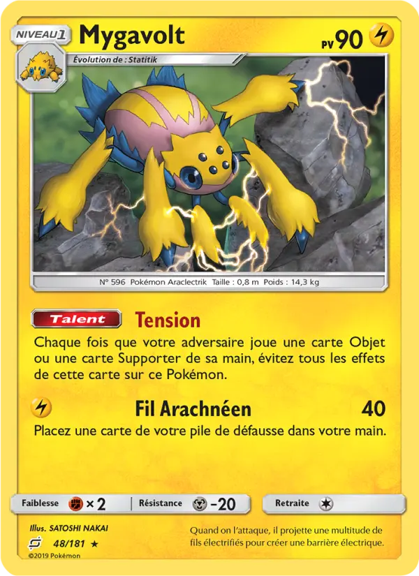 Mygavolt — carte 48 de l’extension Duo de Choc