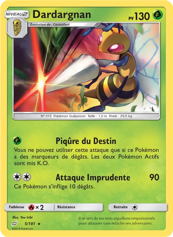 Dardargnan — carte 5 de l’extension Duo de Choc