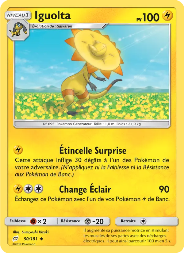 Iguolta — carte 50 de l’extension Duo de Choc