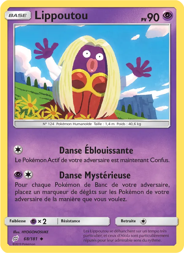 Lippoutou — carte 68 de l’extension Duo de Choc