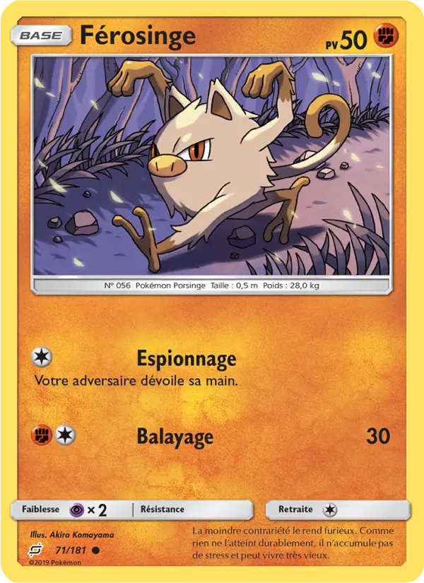 Férosinge — carte 71 de l’extension Duo de Choc