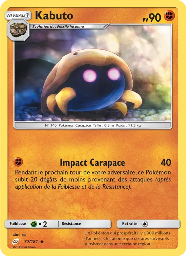 Kabuto — carte 77 de l’extension Duo de Choc