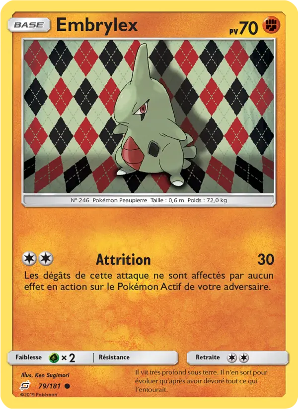 Embrylex — carte 79 de l’extension Duo de Choc