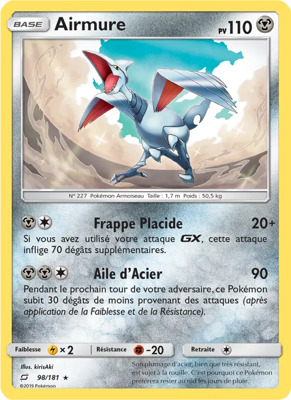 Airmure — carte 98 de l’extension Duo de Choc