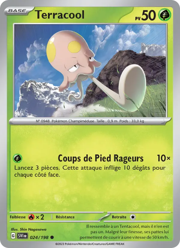 Terracool — carte 024 de l’extension Écarlate et Violet