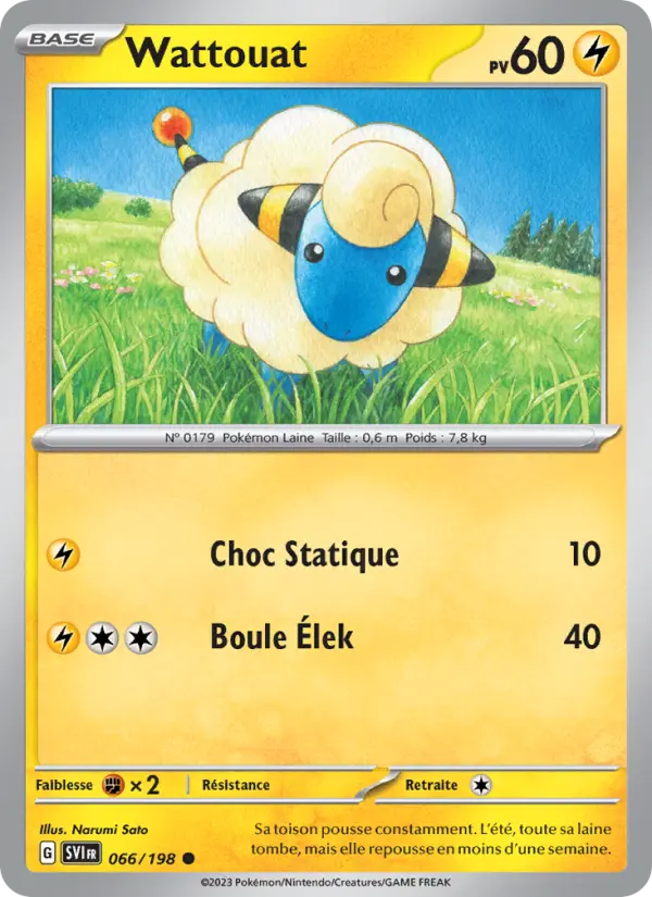 Wattouat — carte 066 de l’extension Écarlate et Violet