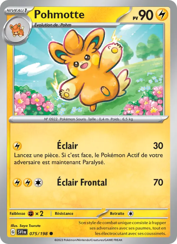 Pohmotte — carte 075 de l’extension Écarlate et Violet