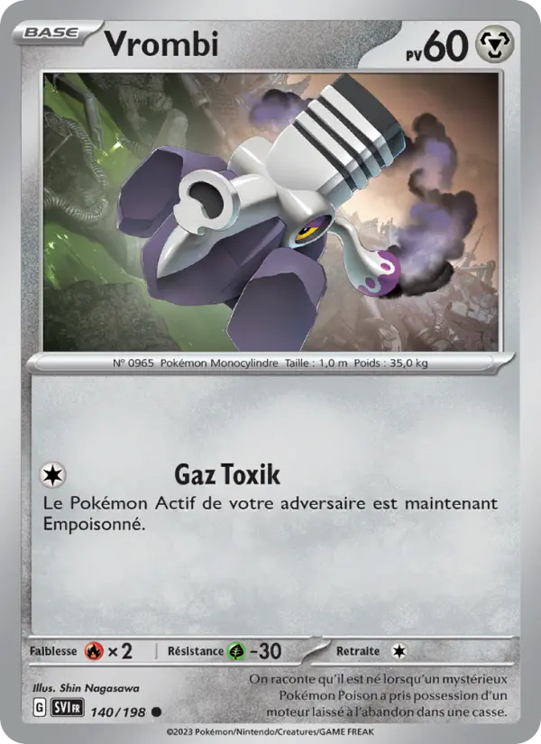 Vrombi — carte 140 de l’extension Écarlate et Violet
