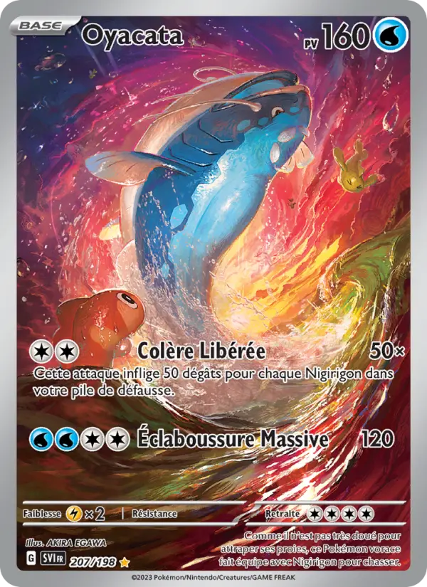 Oyacata — carte 207 de l’extension Écarlate et Violet