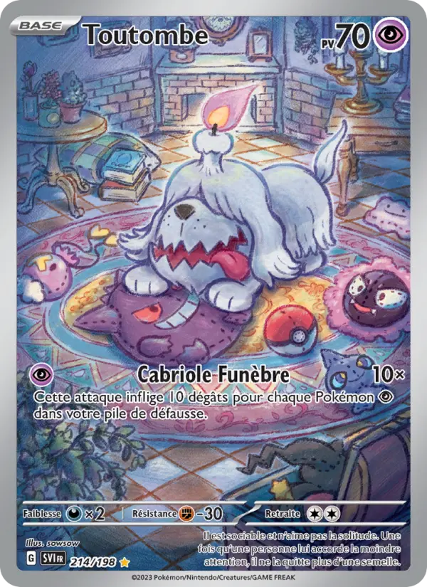 Toutombe — carte 214 de l’extension Écarlate et Violet