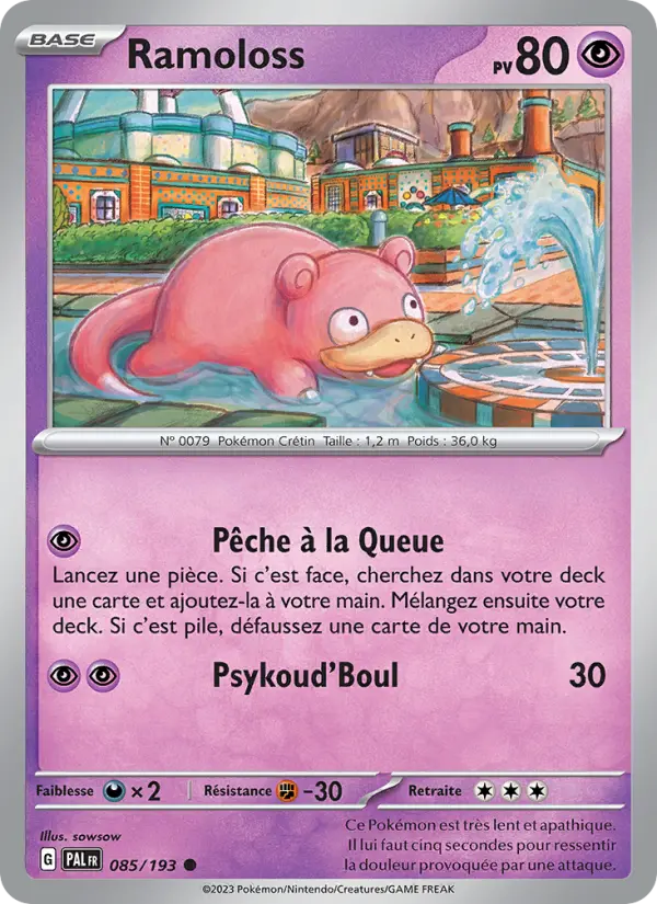 Ramoloss — carte 085 de l’extension Évolutions à Paldea