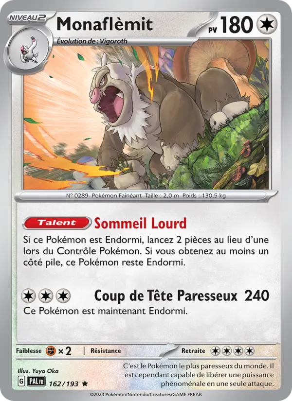 Monaflèmit — carte 162 de l’extension Évolutions à Paldea