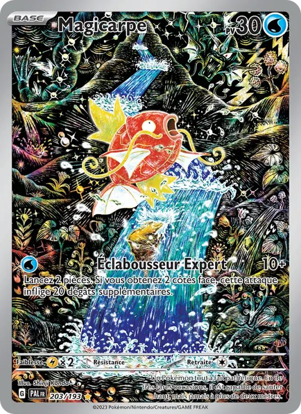 Magicarpe — carte 203 de l’extension Évolutions à Paldea