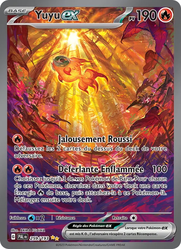 Yuyu-ex — carte 259 de l’extension Évolutions à Paldea