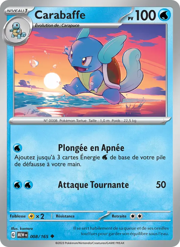 Carabaffe — carte 008 de l’extension 151