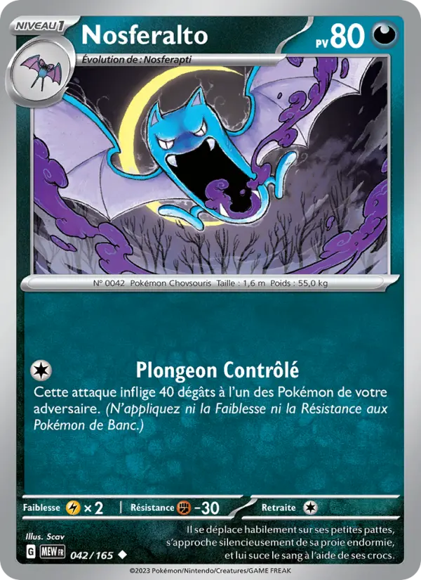 Nosferalto — carte 042 de l’extension 151
