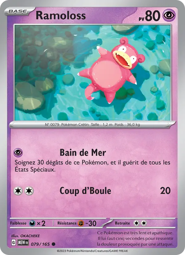 Ramoloss — carte 079 de l’extension 151