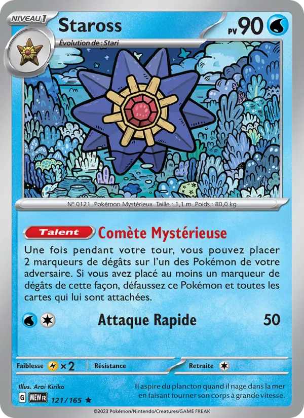 Staross — carte 121 de l’extension 151