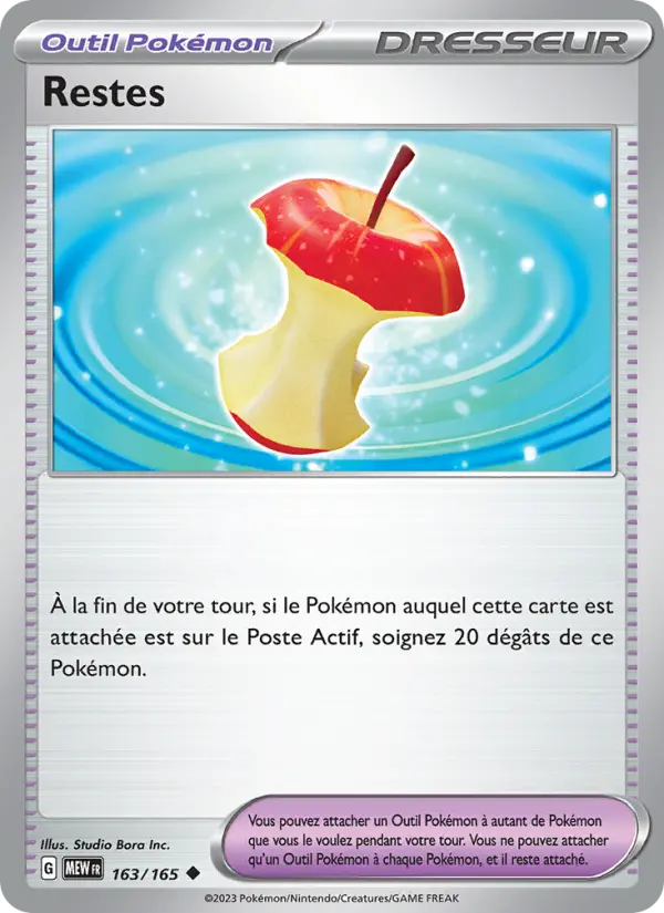 Restes — carte 163 de l’extension 151