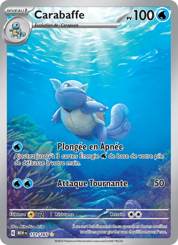 Carabaffe — carte 171 de l’extension 151