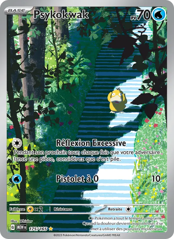Psykokwak — carte 175 de l’extension 151